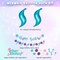 138 PCS Mermaid Birthday Balloon Arch Kit – Pink, Purple & Blue Balloons with Banner & Cake Toppers